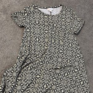 LuLaRoe Carly black and cream